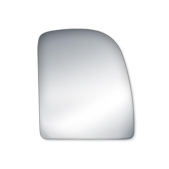 90237 - Fit System Passenger Side Mirror Glass, Ford Econoline 02-14, F250, F350, F450, F550 Super Duty 99-07, Ford Excursion 00-05 (towing mirror top lens)