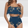 thumbnail image 1 of LSLJS Women's Ruffled Bikini Swimsuit Set, Bikini Sets for Women, 1 of 5