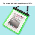 thumbnail image 3 of ziyahi Waterproof Shoulder Swimming Surfing Beach Water Playing Phone Transparent Pouch green, 3 of 6