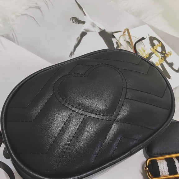 SKISUNO 1Pcs Mini Hand Purse for Lady Black Pu Leather Cell Phone Purse Wallet Crossbody with Detachable Strap