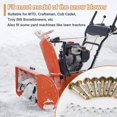 thumbnail image 4 of 20 Pcs Shear Pins + 20 Pcs Cotter Pins For Snowblower- 738-04124 And 714-04040 Replacement Shear Pin Kits Compatible With Mtd Craftsman Cub Cadet Troy, 4 of 5