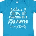 thumbnail image 4 of Inktastic Future Lawyer Like Daddy Boys or Girls Baby Bodysuit, 4 of 5
