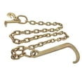 thumbnail image 4 of LABLT Tow Chain J Hook 5/16 x 6 ft Grade 70 Replacement for Mini T Hook Recovery Wrecker Axle, 4 of 6