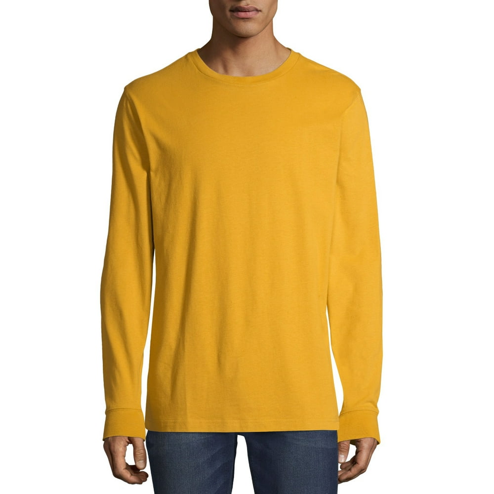 Men's Long Sleeve Crew Neck Tee