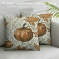 thumbnail image 3 of JEUXUS Fall Pillow Covers Burnt Orange Pumpkin Decor Throw Pillows Case for Couch Maple Leaves Indoor Outdoor Decorative Cushion Cases for Sofa Bed Decorations, 3 of 5
