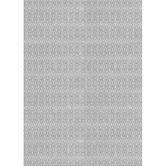 Ahgly Company Machine Washable Indoor Rectangle Transitional Gunmetal Gray Area Rugs, 3' x 5'