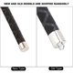 thumbnail image 3 of Black Fiber Reinforced Plastic Pet Training Whips, Dog Behavior Management and Horse Riding Supplies, 3 of 4