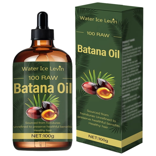 Aceite puro de Batana 1-3X para el crecimiento y la reparación del cabello - Tratamiento capilar natural con vitamina E, aceite de ricino y aceite de jojoba - 100 ml