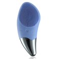 thumbnail image 2 of Sunrain Cepillo de limpieza facial de silicona Depurador facial sónico recargable, U, 2 of 5