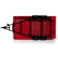 thumbnail image 4 of Autoworld AMM1218 Four Wheel Enclosed Trailer Red with Silver Top for 1 by 18 Scale Model Cars, 4 of 4