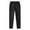 Black, variant on purcolt Womens Baggy Sweatpants, Straight Wide Leg Elastic Waist Joggers Pants Workout Casual Trousers, Side Zipper Hem