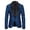Blue, variant on Men's Floral Dinner Party Prom Wedding Stylish Tuxedo Suits For Men One Button Dinner Jacket