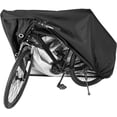 thumbnail image 2 of Bike Cover,Waterproof Outdoor Bicycle Cover with Lock Hole Heavy Duty Anti Rain Dust UV Protective Bicycle Storage for Mountain Road Electric Bike(Color : Black)180×60×90cm, 2 of 6