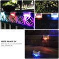 thumbnail image 4 of 8pcs Solar Step Light Waterproof Step Light Solar Lamp for Outdoor Outside Fences Pathway, 4 of 8