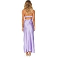 thumbnail image 5 of Coduop Women Strapless Maxi Tube Dress,Off Shoulder Backless Party Long Dress,Going Out Dress, 5 of 9