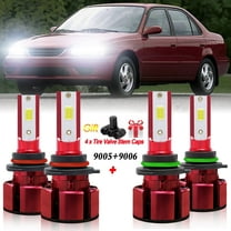 9006 9006 LED Headlight Bulbs for 1993-2015 Toyota Corolla Low and High Beam 4pc