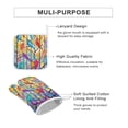 thumbnail image 3 of Watercolor Bird Insulated Gloves And Pot Mats (four Piece Set), 3 of 6