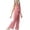 Pink, variant on Fashion Toddler 1 - 2 Casual Sleeveless Crew Neck Camisole and Ankle - Length Pants Set, Solid Color,Pink,Size 4 T
