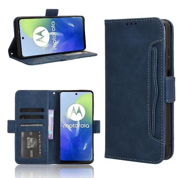 Funda Tipo Billetera GANGXUN para Motorola MOTO G04/G24 – Tapa Flip con Tarjetero