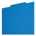 thumbnail image 4 of Six-Section Poly Classification Folders 2 Dividers, Letter Size, Blue, 10/Box, 4 of 8
