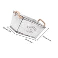 thumbnail image 2 of TABLETREANDS Plant Bucket De Hierro Con Asa Para De Almacenaje Y, 2 of 8