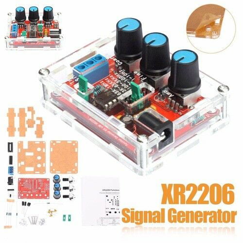 XR2206 Function Signal Generator DIY Kit Sine/Triangle/Square Wave 9-12V DC New 