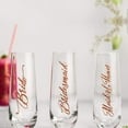 thumbnail image 2 of Kook 10.5 Oz Stemless Champagne Flutes Bar Glasses Set of 8, Fluted Glassware Set Bridal, 2 of 9