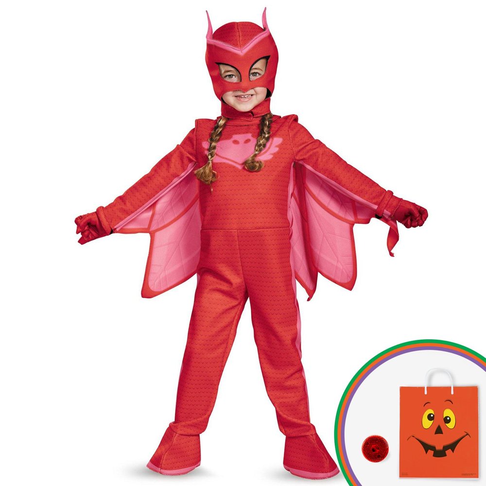 PJ Masks Owlette Deluxe Toddler Costume Kit with Free Gift Walmart