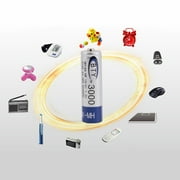 20/48/24pcs /lot X AA BTY Recharrgeable High Capacity Blue and White Battery 3000mAh Ni-MH 1.2V Battery