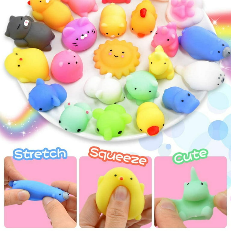 Squishy Toys, 8 Pièces Animal Mignon Mochi Squeeze Toy, Kawaii Squishy  Jouets Animaux, Jouet Sensuel Doux,Soft Squeeze Jouet