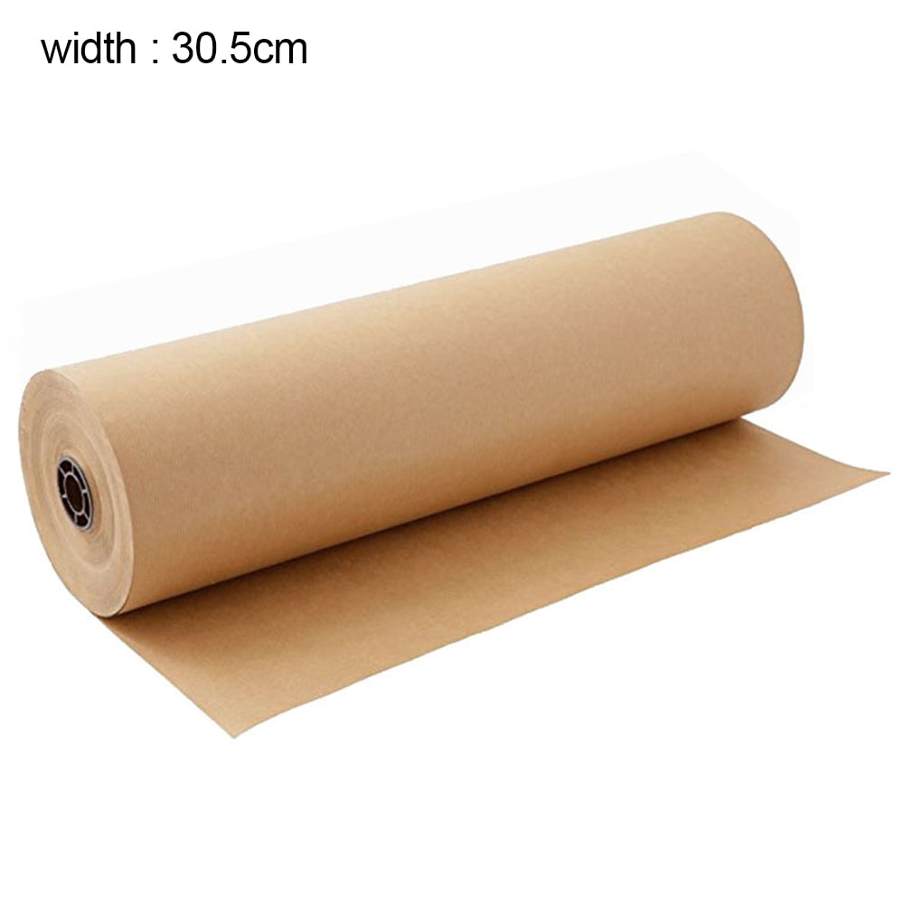 Brown Kraft Paper Ideal for Gift Wrapping Packing Roll for Moving Art Craft  Shipping Floor Covering Wall 100% Recycled Material