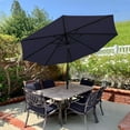 thumbnail image 6 of MASTERCANOPY 9ft Patio Market Umbrella with Tilt and Crank, Navy Blue, 6 of 6