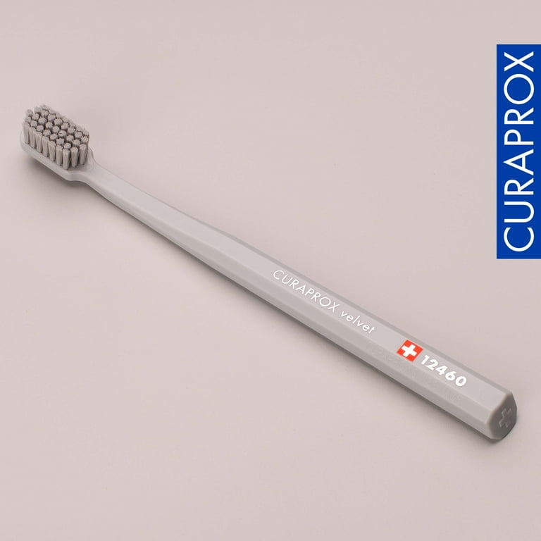 Curaprox CS 12460 Velvet Toothbrush, Ultra-Soft 12,460 Filaments