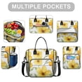 thumbnail image 2 of OBREWU Pioneer Flower Women's Insulated Leakproof Large Lunch Bag, Oxford Cloth, 2 of 7