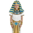 thumbnail image 5 of Fun Shack Boys Egyptian Pharaoh Costume Kids King of Egypt Fancy Dress Book Week Halloween White L, 5 of 6