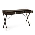 thumbnail image 5 of Zentique PC079 49.25 x 30.5 x 15.75 in. Iron Wall Table, Dark Bronze, 5 of 6