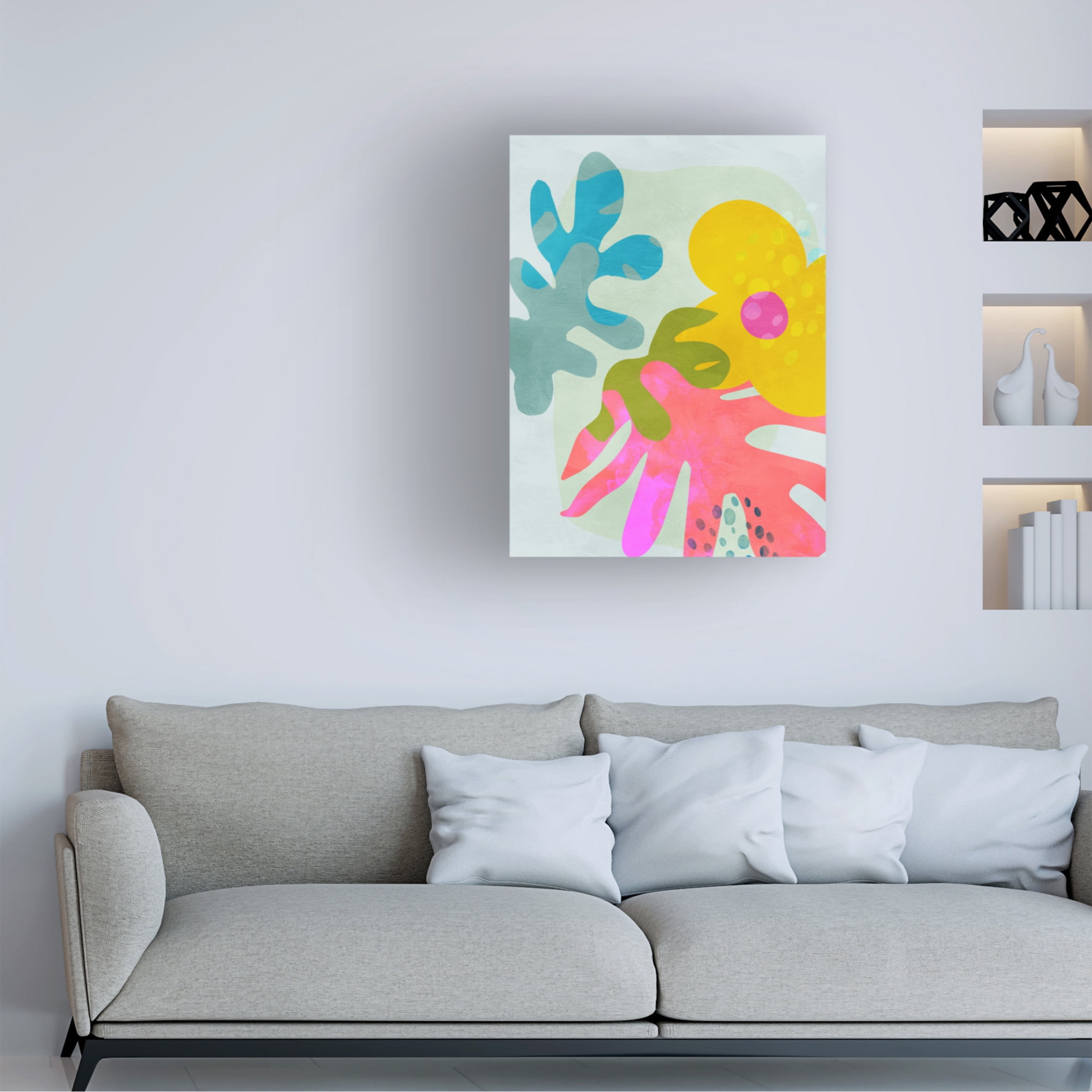 Trademark Fine Art Ana Rut Bre Pastel cut out Matisse Canvas Wall Art