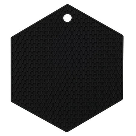 

Uanit Multipurpose Silicone Pot Holders Trivet Mat Non-Slip Honeycomb Heat Resistant Pads for Kitchen and Dining Multi-Colored Hexagonal Insulation Mat