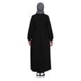 thumbnail image 4 of Black - Crew neck - Unlined - Modest Dress - Benin, 4 of 4