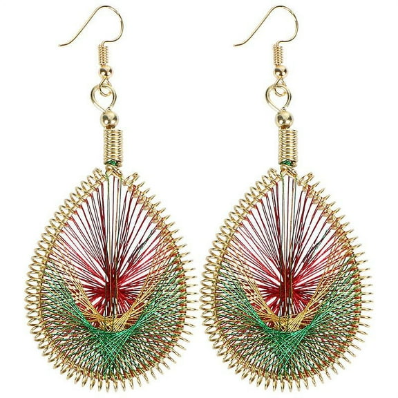 1pair Silk Thread Earrings