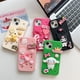 thumbnail image 2 of Sanrio Kuromi Disney Winnie the Pooh, bonita funda de teléfono rosa, se puede desmontar, DIY, para iPhone 14, 13, 12, 11 Pro Max Fivean unisex, 2 of 2