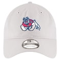 thumbnail image 2 of Men's New Era Stone Fresno State Bulldogs Four Paw Dog 9TWENTY Adjustable Hat, 2 of 5