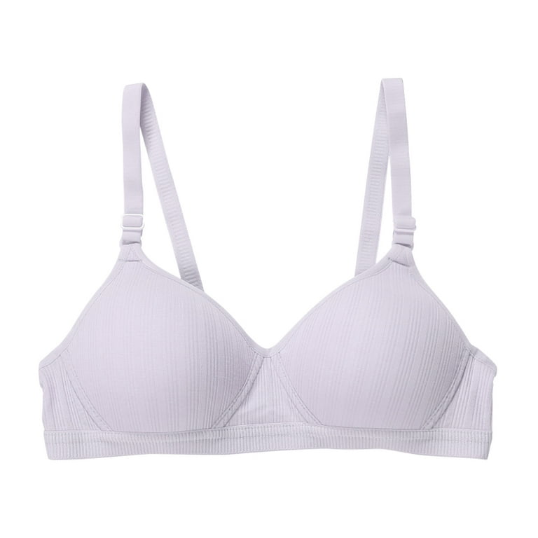Lycra Cotton Push-Up White Women Plain Bra, Size: 32 at Rs 100