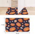 thumbnail image 6 of Happy Halloween Door Mat,Non-Slip Doormat Low-Profile Door Mat 17x30 Inch Spider Bat Floor Mats for Room Winter Laundry, 6 of 6
