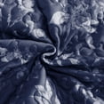 thumbnail image 2 of Wonderful Sophia Lightweight Floral Quilt Set 21051 Navy - Queen, 2 of 5