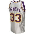thumbnail image 3 of Men's Mitchell & Ness Shaquille O'Neal White LSU Tigers College Vault 1990/91 Authentic Jersey, 3 of 3