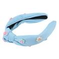 thumbnail image 5 of Unique Bargains 1 Pc Vintage Floral Headbands for Women Blue, 5 of 6