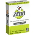 thumbnail image 2 of (3 pack) Gatorade G Zero Sports Drink Lemon Lime, Powdered Energy Drink Mix, 0.10 oz, 10 Count Packets, 2 of 7