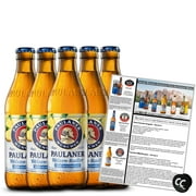 Paulaner Weizen Radler Non Alcoholic Beer 5 Pack, Award Winning Beer from Munich Germany, 11.2oz/btl