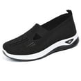 thumbnail image 4 of Mqqzkk Slip On Orthopedic Sneakers For Women Breathable Mesh Knitted Walking Shoes Lightweight Comfy Shoes, 4 of 6